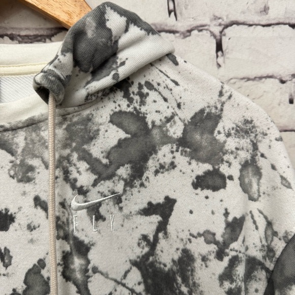 Nike Standard Issue Fly Splatter Hoodie SZ S - Picture 4 of 7